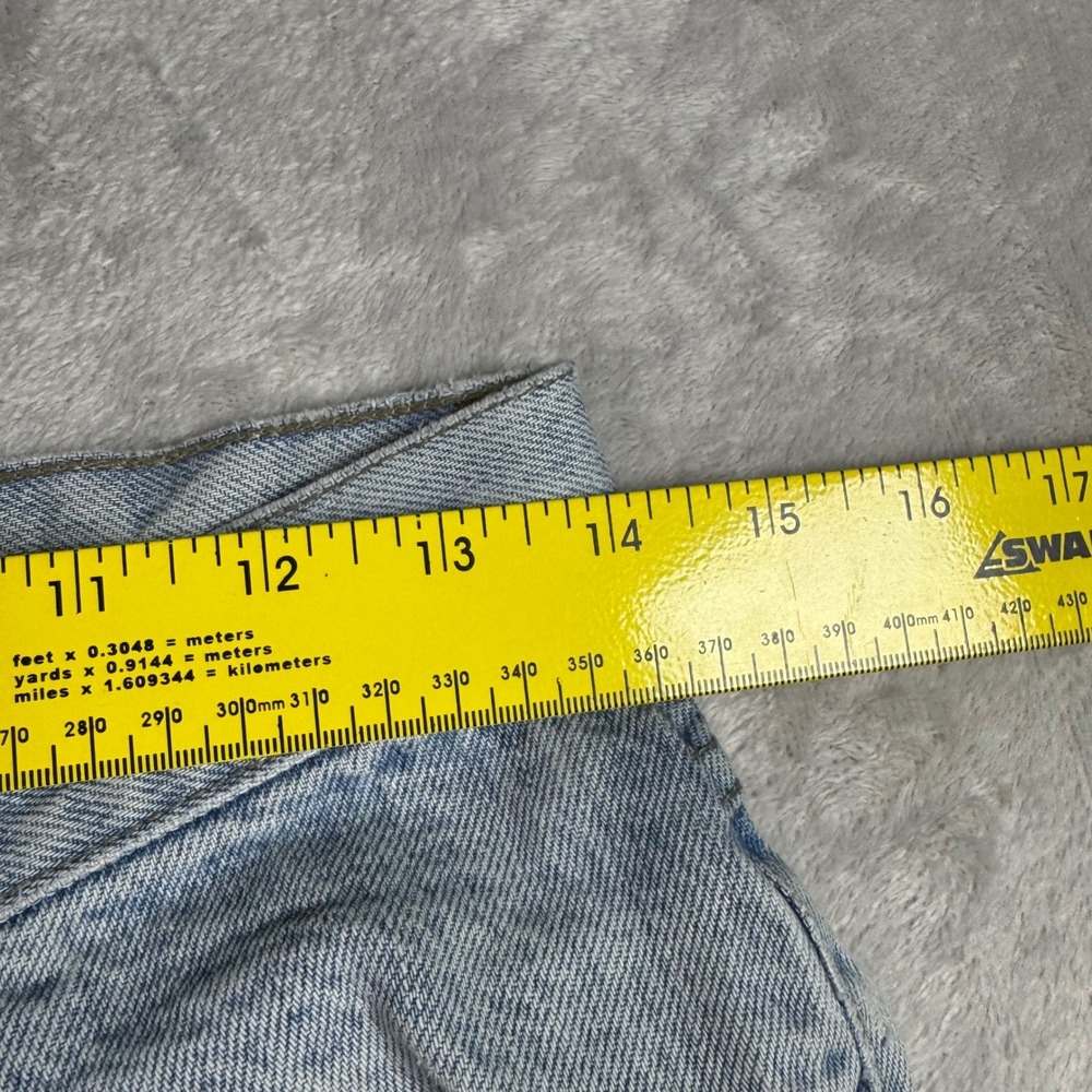 Vintage Lucky Brand Womens Dugarees Jeans Size 10 30 Relaxed Fit Light Wash USA - Picture 12 of 15